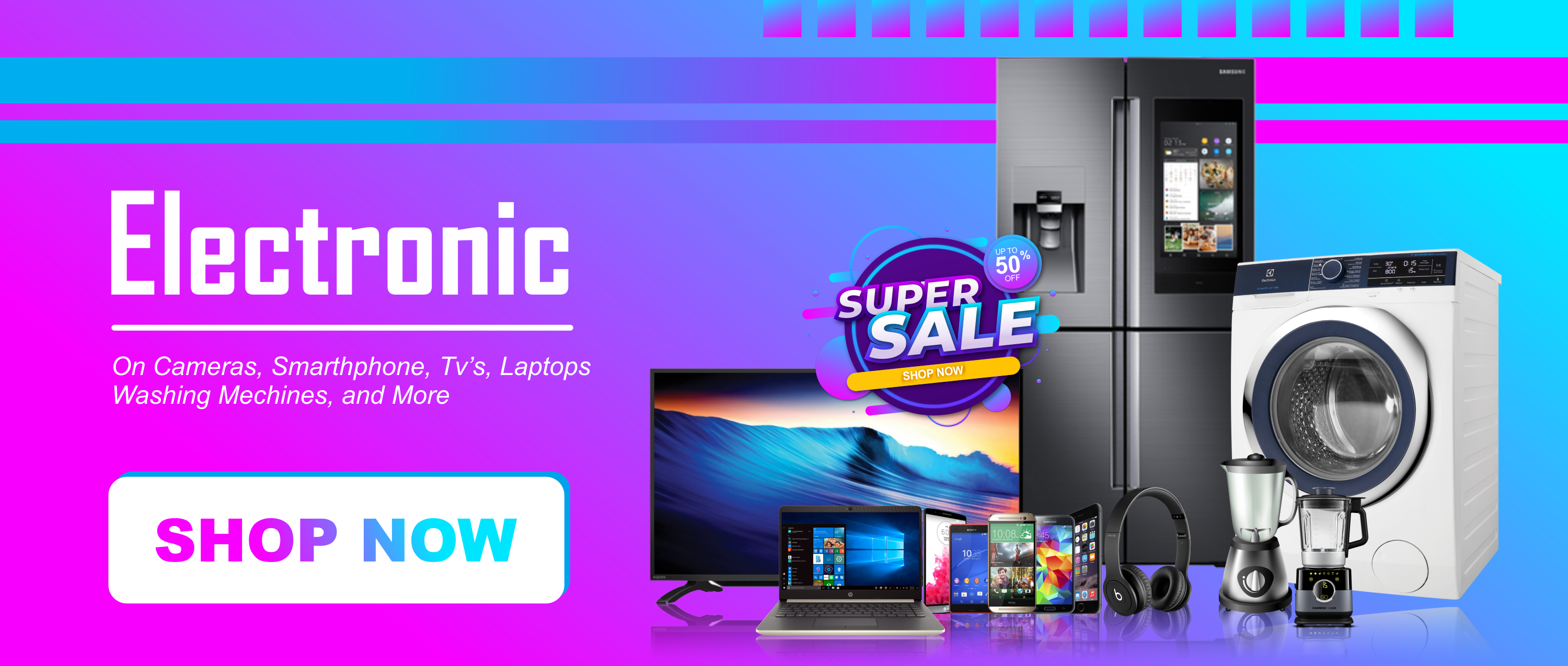 BIG BANNER ELECTRONIC with link