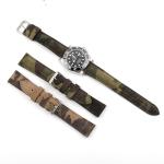 Creative And Versatile Camouflage Genuine Leather Watch Strap