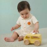 Short-sleeved One-piece Cotton A-grade Lapel