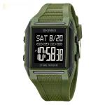 Lightweight Waterproof And Luminous Square Electronic Sports Watcha Classic And Stylish Choice