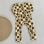 Bamboo Fiber Onesie European And American Style For Infants And Toddlers