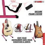 5 Core Guitar Stand A Shape Foam Arm Rubber Pad For Acoustic Electric Bass