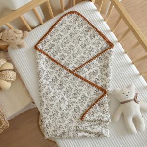 Baby Pure Cotton Three-layer Gauze Swaddle Blanket Bath Towel