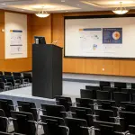 Sleek - 1 X Podium With Easy To Clean