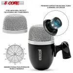 5 Core Conga Mic Snare Tom Set Professional XLR Cardioid Condenser Instrument Microphone Kit