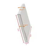 100 Album Paper Box 12.5 ' X 12.5' X 1-2 '& 1' - 31.75 X 31.75 X 1.27cm & 2.54cm
