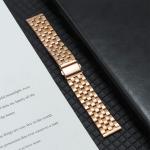 Colorful Five-bead Stainless Steel Strap