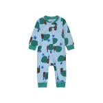Zippered Cotton Baby Romper Outdoor Crawling Clothes