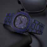 Niche Hip Hop Color Diamond Full Diamond Men's Watch