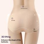 High-waisted Tummy-control Seamless Plus-size Shapewear Shorts