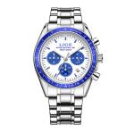 Mens Multifunctional Waterproof Calendar Luminous Quartz Watch