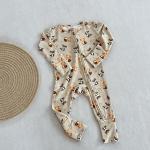 Bamboo Fiber Onesie European And American Style For Infants And Toddlers