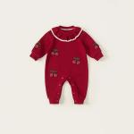Sweet Ruffled Romper For Baby Girls