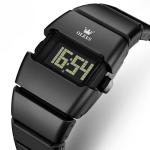 Fashionable Digital Display High-end Square-shaped Student Electronic Watch