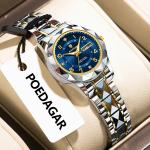Womens Waterproof Luminous Dual-calendar Watch