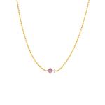 S925 Sterling Silver Necklace With Twelve Birthstone Pendants, A Light-luxury, Niche Design