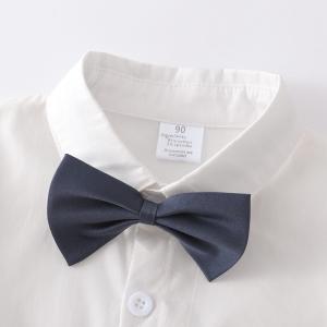 Boys Baby Gentleman Vest Suit Three-Piece Set