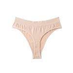 Seamless Wide-waist Low-rise Traceless Solid-color Briefs