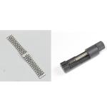 Five-bead Cow Ring Solid Stainless Steel Strap