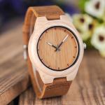 Wooden Watch Bamboo Casual And Fashionable