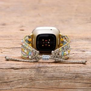 Bohemian-style Phoebe Watch Strap Natural And Vintage
