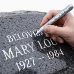 Black Oil-based Waterproof Pen Large-capacity Oil-based Pen For Logistics Use Wide-tip Penwholesale Available