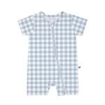 Mint Baby Romper With Zipper Summer Clothes For Boys And Girls