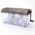 Portable A6 A4 Paper Hand Shredder Manual Straight Cut Home Office