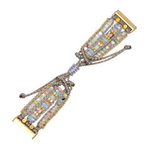Bohemian-style Phoebe Watch Strap Natural And Vintage