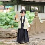 Childrens Yellow Japanese-style Kimono Set