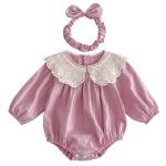 Girls' Long-sleeved Dress Without Hood