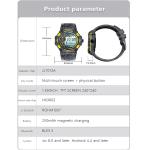 Smartwatch With GPS 1.39 Inch TFT Screen IOS Android Bluetooth 5.3,Sports Smartwatch With LED