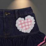 New Pleated Denim Skirt For Women