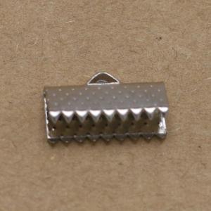 Flat Wire Clip Leather Cord Buckle Jewelry Material Accessories