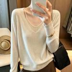 Bottoming Shirt Long-sleeved Sweater Can Be Worn Outside