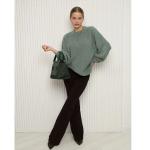 Laid-back Style Loose-fitting Pullover Knit Sweater