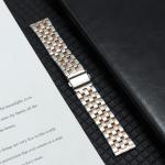 Colorful Five-bead Stainless Steel Strap