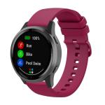 Flat Same Color Buckle Universal Silicone Strap