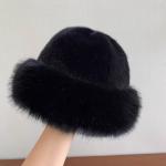 Creative Fox Fur Mongolian Cap Female