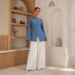 Elegant Button-up Jacket For Women