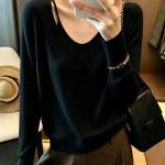 Bottoming Shirt Long-sleeved Sweater Can Be Worn Outside