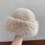 Creative Fox Fur Mongolian Cap Female