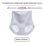 High-waisted Tummy-control Seamless Plus-size Shapewear Shorts