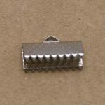 Flat Wire Clip Leather Cord Buckle Jewelry Material Accessories