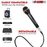 5Core Microphone Dynamic Mic Karaoke Singing Studio XLR Mics Handheld Microfono