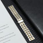 Colorful Five-bead Stainless Steel Strap