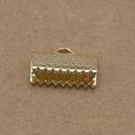 Flat Wire Clip Leather Cord Buckle Jewelry Material Accessories