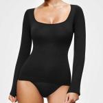 Shaping Waist-cinching Form-fitting Base Shirt