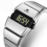 Fashionable Digital Display High-end Square-shaped Student Electronic Watch