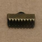 Flat Wire Clip Leather Cord Buckle Jewelry Material Accessories